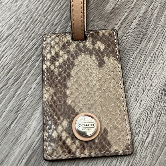 Coach luggage tag - Picture 2 of 5